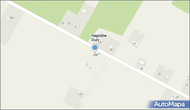 Nagodów, Nagodów, 19a, mapa Nagodów