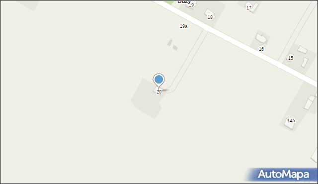 Nagodów, Nagodów, 20, mapa Nagodów