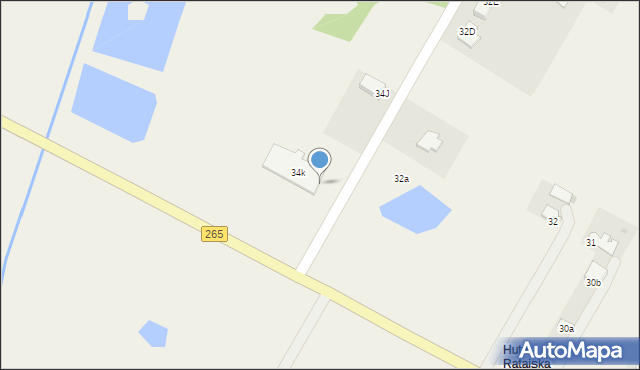 Nagodów, Nagodów, 34, mapa Nagodów