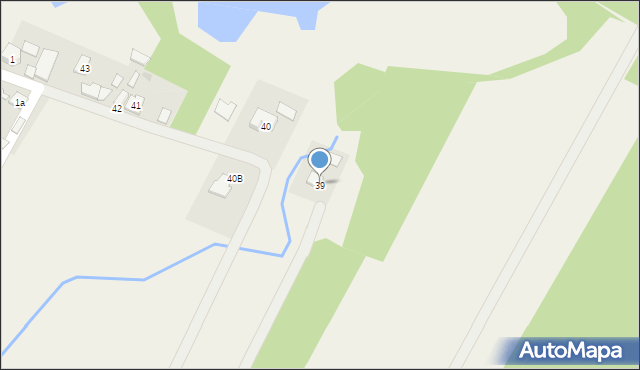 Nagodów, Nagodów, 39, mapa Nagodów