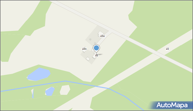 Nagodów, Nagodów, 48, mapa Nagodów