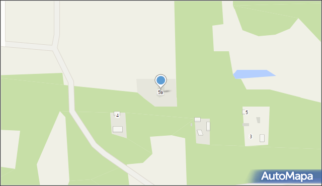 Nagórki, Nagórki, 5a, mapa Nagórki