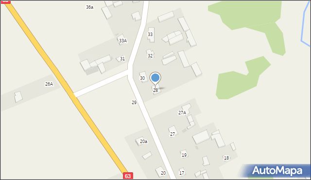 Nagórki-Jabłoń, Nagórki-Jabłoń, 28, mapa Nagórki-Jabłoń