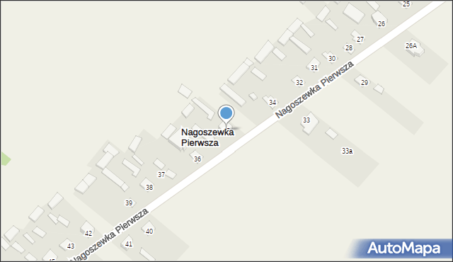 Nagoszewka Pierwsza, Nagoszewka Pierwsza, 35, mapa Nagoszewka Pierwsza