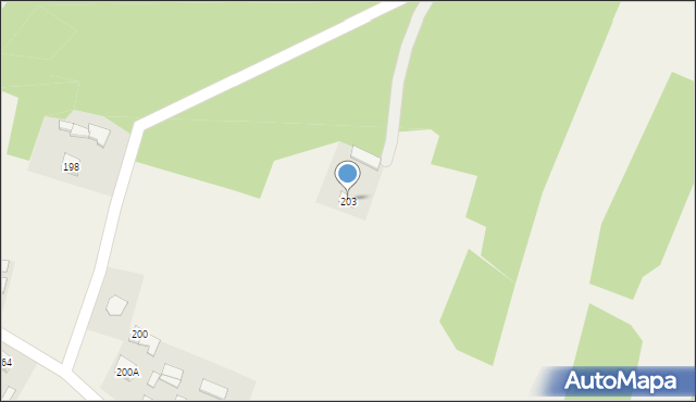 Nagoszyn, Nagoszyn, 203, mapa Nagoszyn