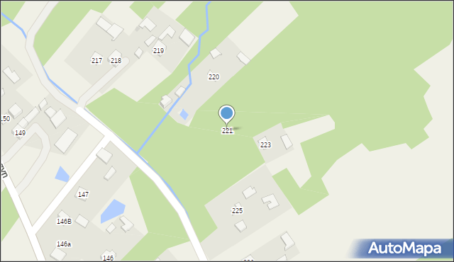 Nagoszyn, Nagoszyn, 221, mapa Nagoszyn