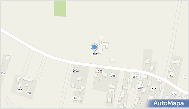 Nagoszyn, Nagoszyn, 262, mapa Nagoszyn