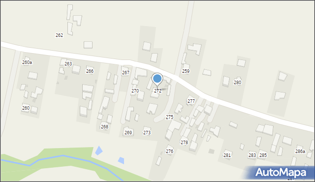 Nagoszyn, Nagoszyn, 272, mapa Nagoszyn