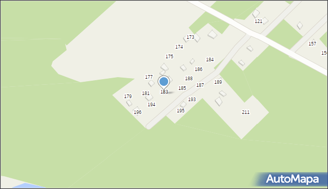 Naguszewo, Naguszewo, 192, mapa Naguszewo