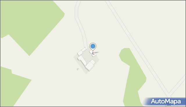 Naguszewo, Naguszewo, 41, mapa Naguszewo