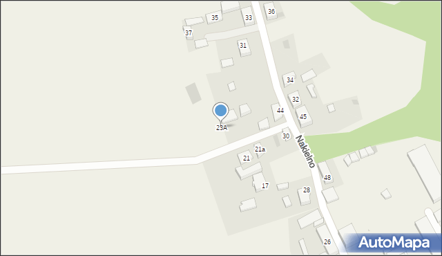 Nakielno, Nakielno, 23A, mapa Nakielno