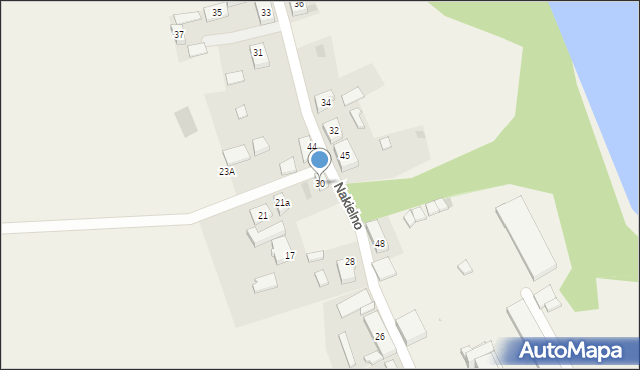 Nakielno, Nakielno, 30, mapa Nakielno
