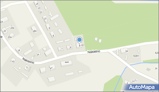 Nakielno, Nakielno, 4, mapa Nakielno