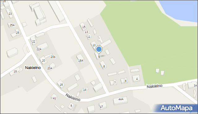 Nakielno, Nakielno, 9, mapa Nakielno