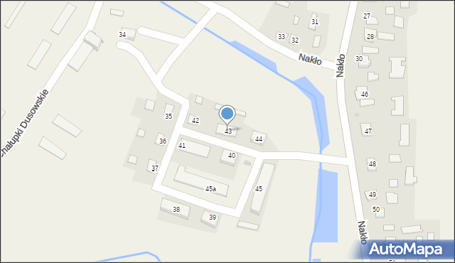 Nakło, Nakło, 43, mapa Nakło