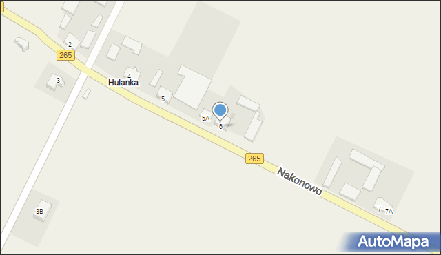 Nakonowo, Nakonowo, 6, mapa Nakonowo