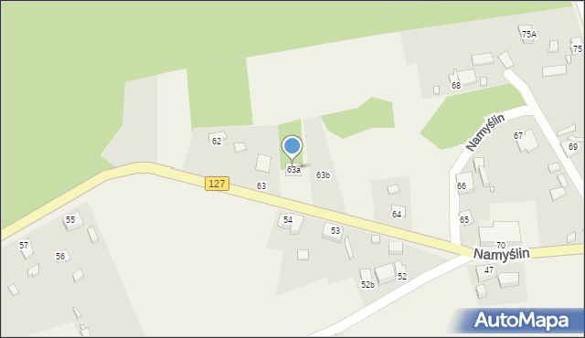 Namyślin, Namyślin, 63a, mapa Namyślin