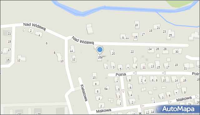 Namysłów, Na Skarpie, 16a, mapa Namysłów