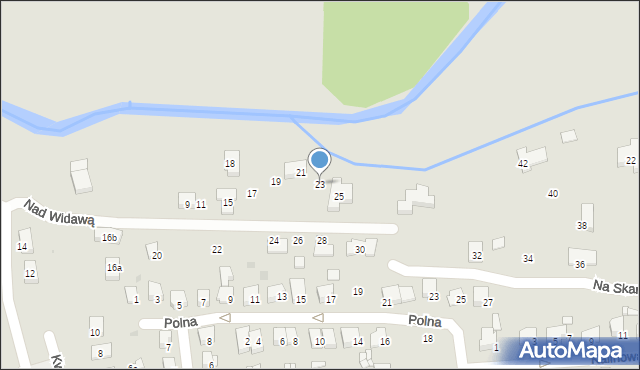 Namysłów, Na Skarpie, 23, mapa Namysłów