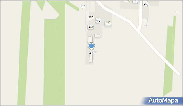 Napęków, Napęków, 42C, mapa Napęków