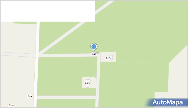 Napiórki Butne, Napiórki Butne, 14c, mapa Napiórki Butne