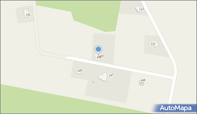 Napiwoda, Napiwoda, 148, mapa Napiwoda