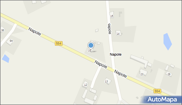 Napole, Napole, 11, mapa Napole