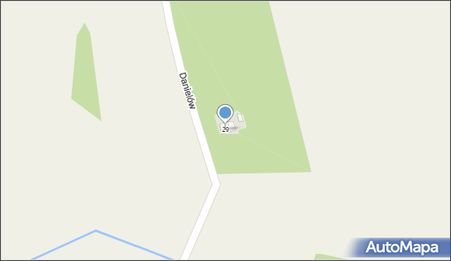 Napoleonów, Napoleonów, 29, mapa Napoleonów