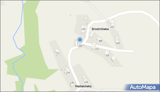 Naprawa, Naprawa, 102, mapa Naprawa