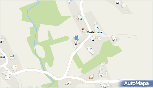 Naprawa, Naprawa, 107, mapa Naprawa