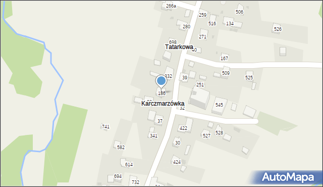 Naprawa, Naprawa, 186, mapa Naprawa