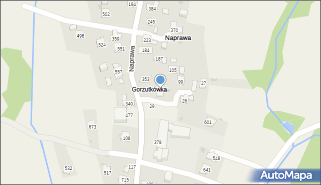 Naprawa, Naprawa, 244, mapa Naprawa