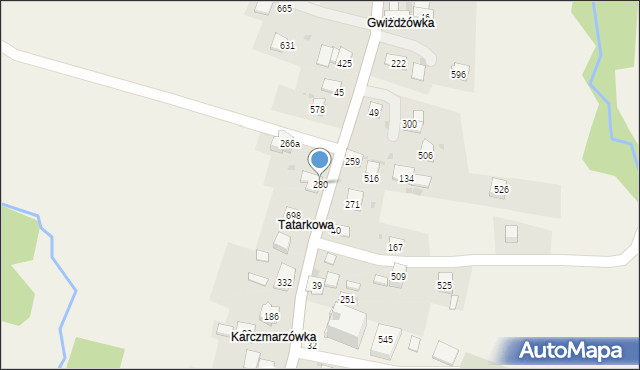 Naprawa, Naprawa, 280, mapa Naprawa