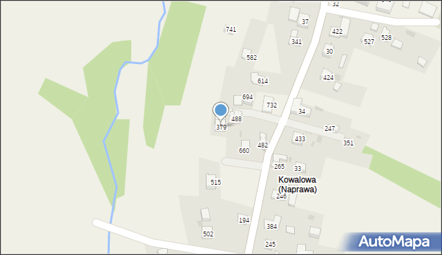 Naprawa, Naprawa, 379, mapa Naprawa