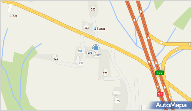 Naprawa, Naprawa, 446, mapa Naprawa