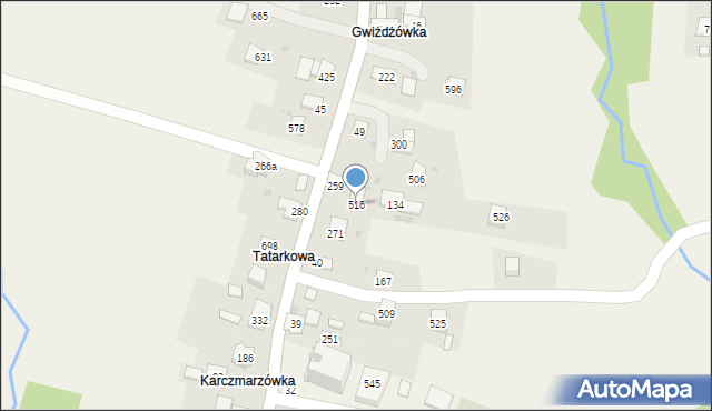 Naprawa, Naprawa, 516, mapa Naprawa