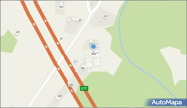 Naprawa, Naprawa, 664, mapa Naprawa