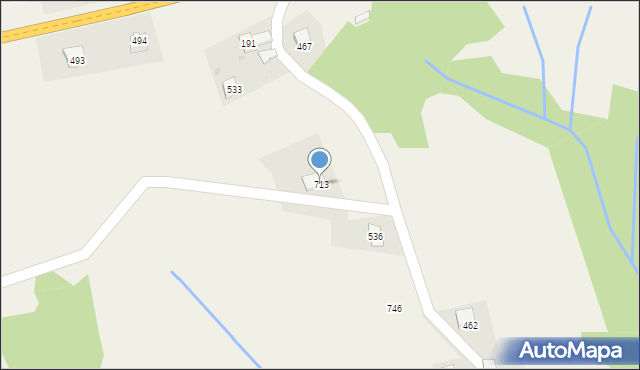 Naprawa, Naprawa, 713, mapa Naprawa