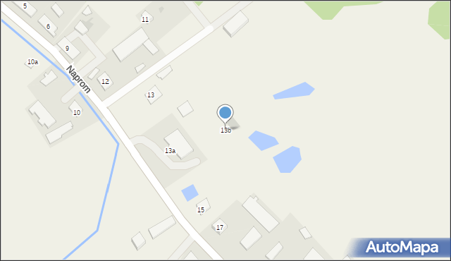 Naprom, Naprom, 13b, mapa Naprom