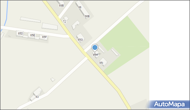 Naratów, Naratów, 65H, mapa Naratów