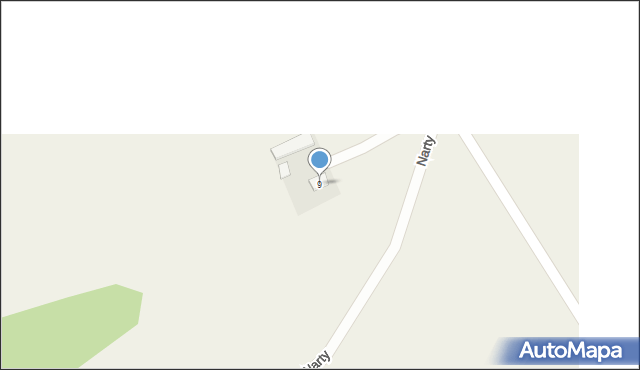 Narty, Narty, 9, mapa Narty
