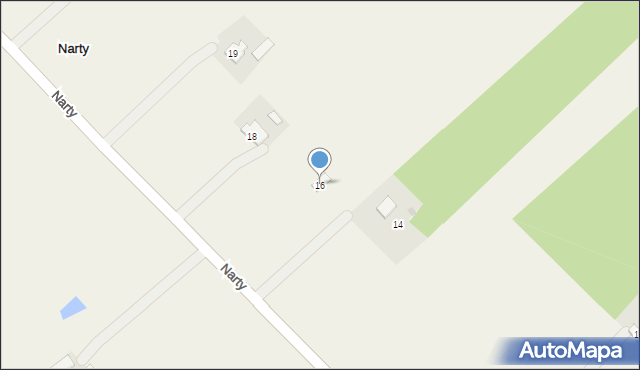 Narty, Narty, 16, mapa Narty