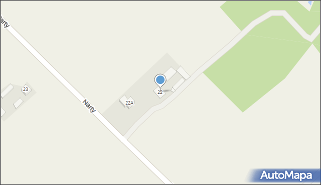 Narty, Narty, 22, mapa Narty