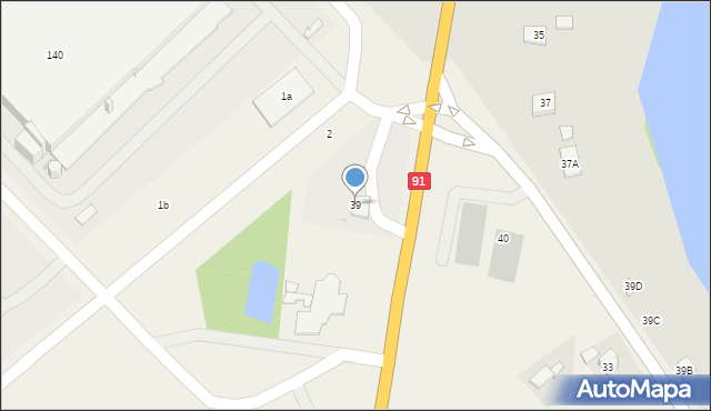 Narty, Narty, 39, mapa Narty