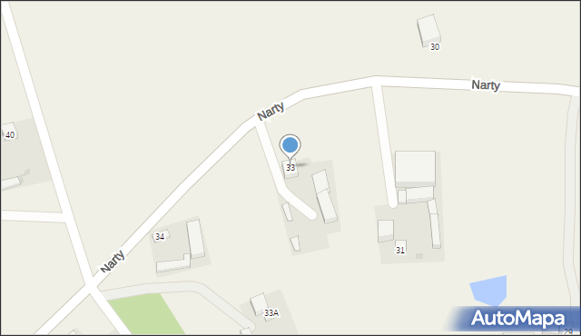Narty, Narty, 33, mapa Narty