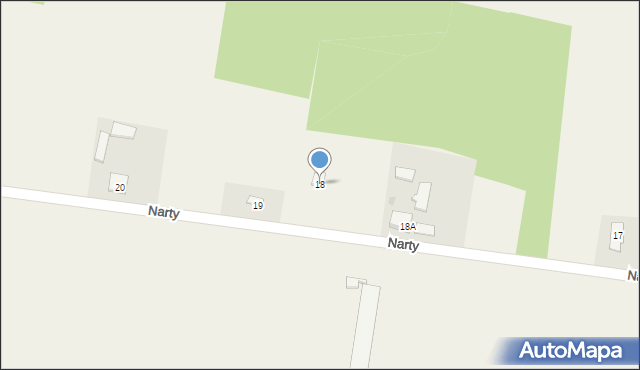 Narty, Narty, 18, mapa Narty