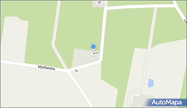 Narty, Narty, 5, mapa Narty