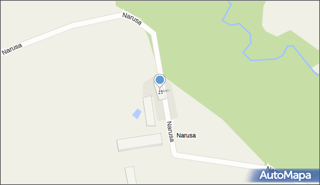 Narusa, Narusa, 15, mapa Narusa