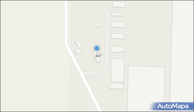 Nasiegniewo, Nasiegniewo, 88A, mapa Nasiegniewo