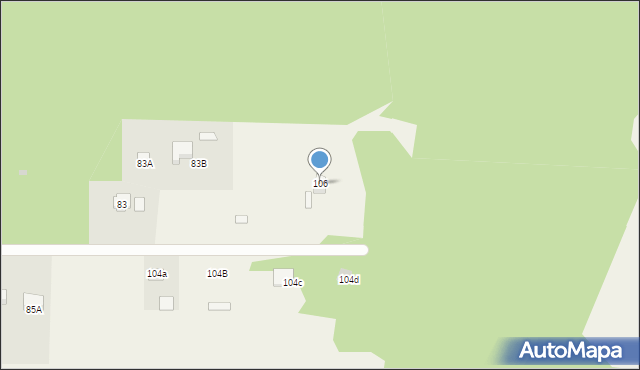 Nasiłów, Nasiłów, 106, mapa Nasiłów